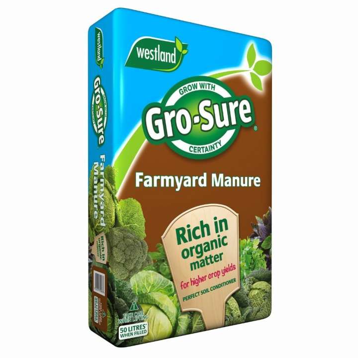 Gro-Sure Farmyard Manure - 50L