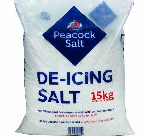 peacock salt - 15kg bag of de-icing salt