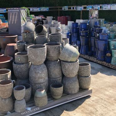 Round Outdoor Pots